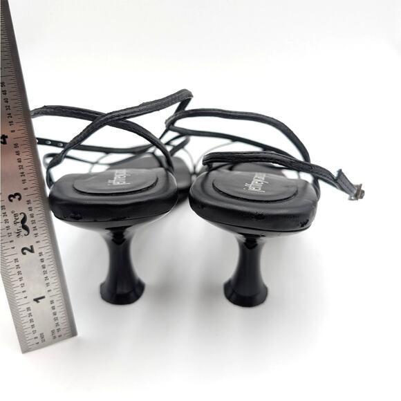 Jeffrey Campbell Leeda Ankle Strap Heel Sandal Women's Black Size US9.5 EU40 - Picture 6 of 15